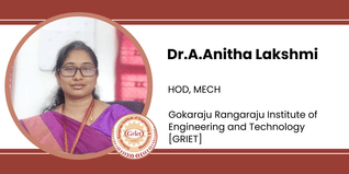 Gokaraju Rangaraju Institute of Engineering and Technology, HOD, MECH: Dr.A.Anitha Lakshmi Interview